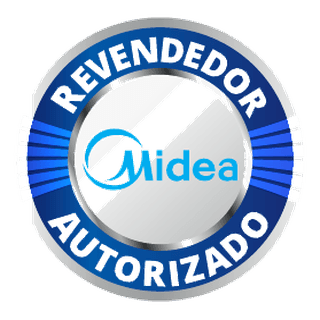 Selo de credenciamento Midea